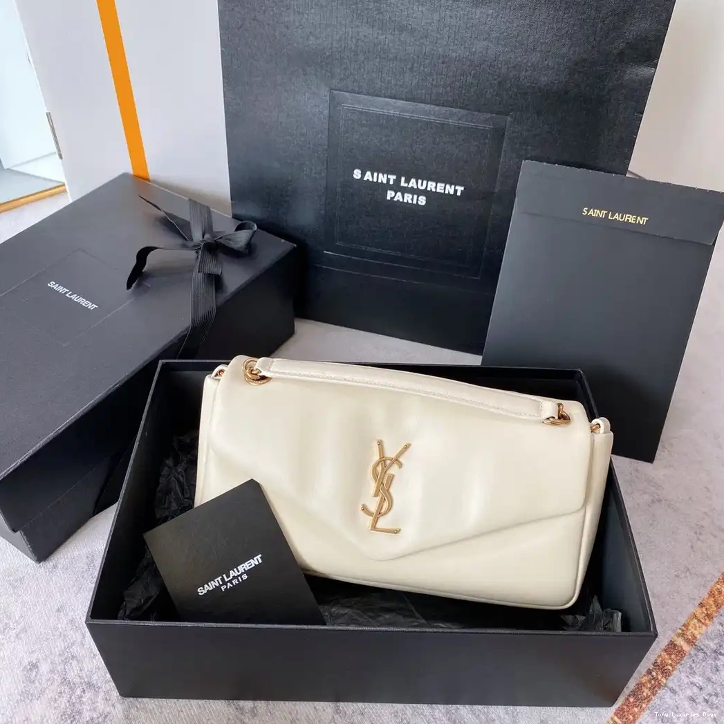 Tony Luxuries LAMBSKIN YSL PLUNGED CALYPSO IN 0612